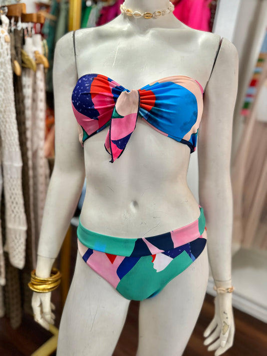 Lola high waist bikini set