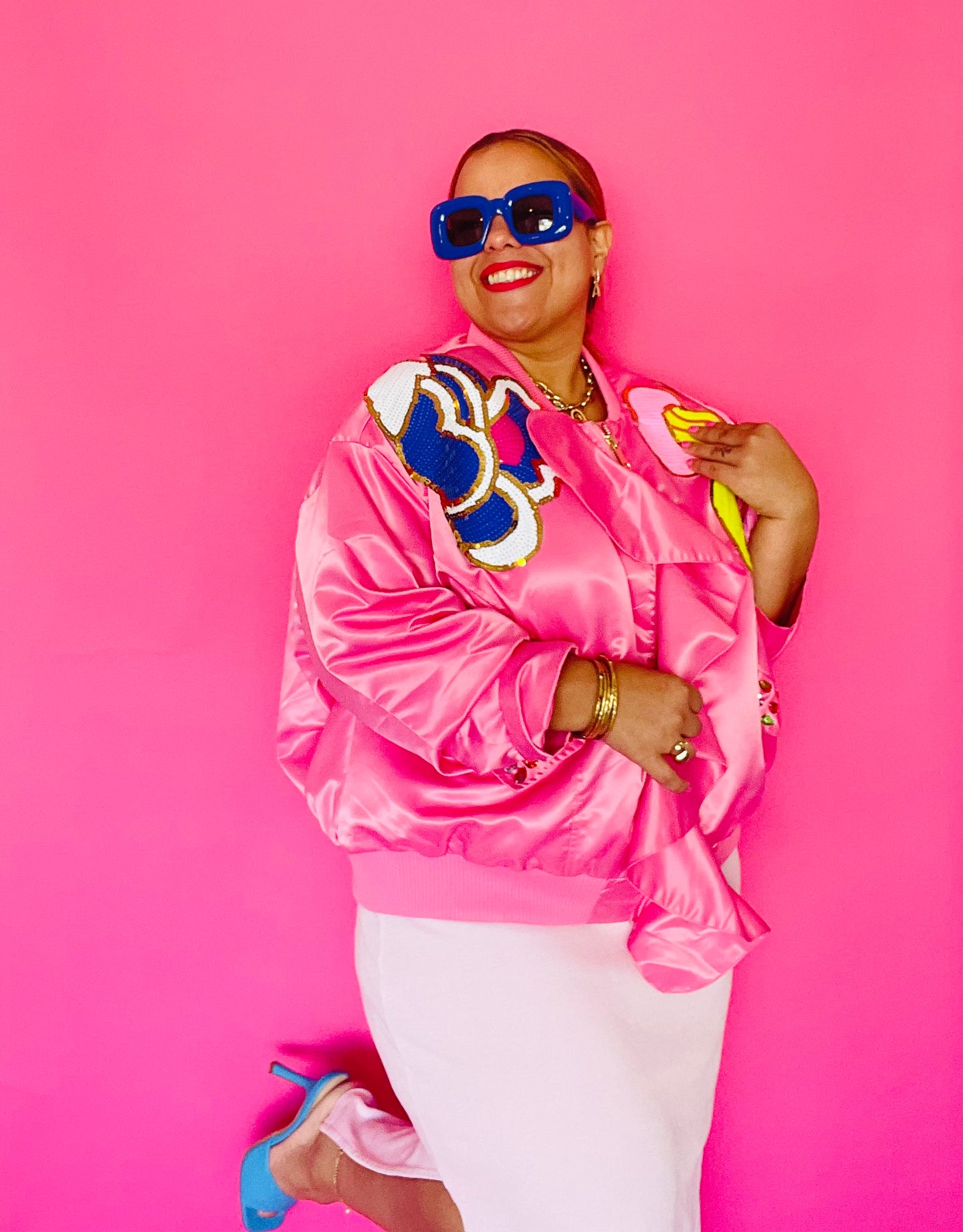 Cattleya over size jacket