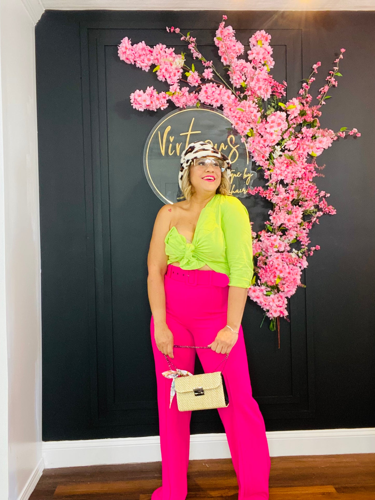 Mango Tree Lime Blouse