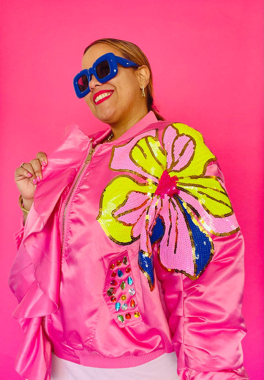 Cattleya over size jacket