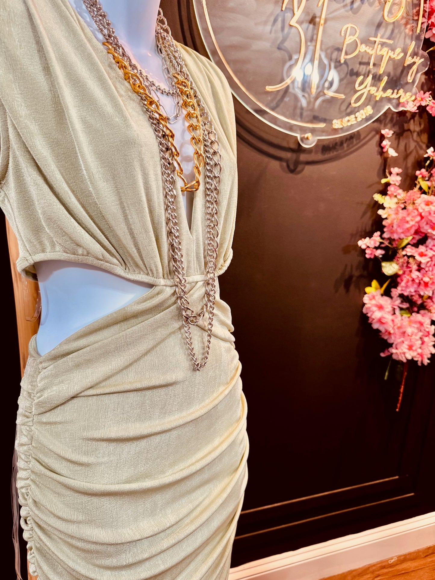 Sage dress