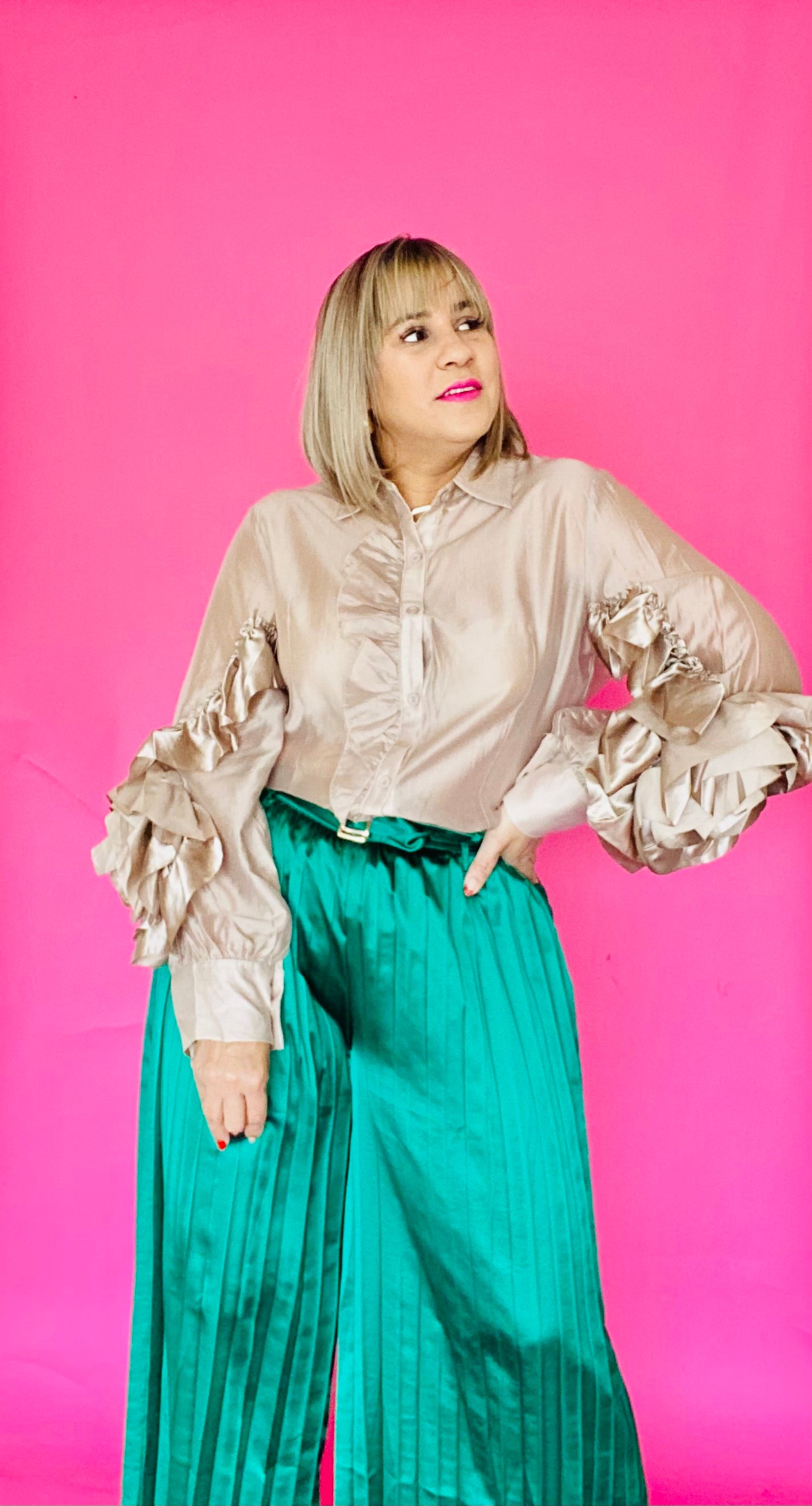 Ruffle Valentina blouse