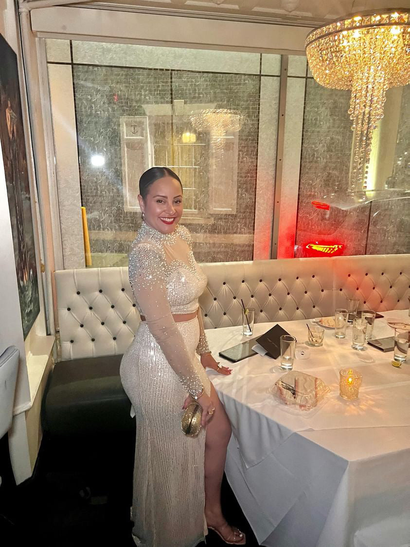 Glamour sequin set