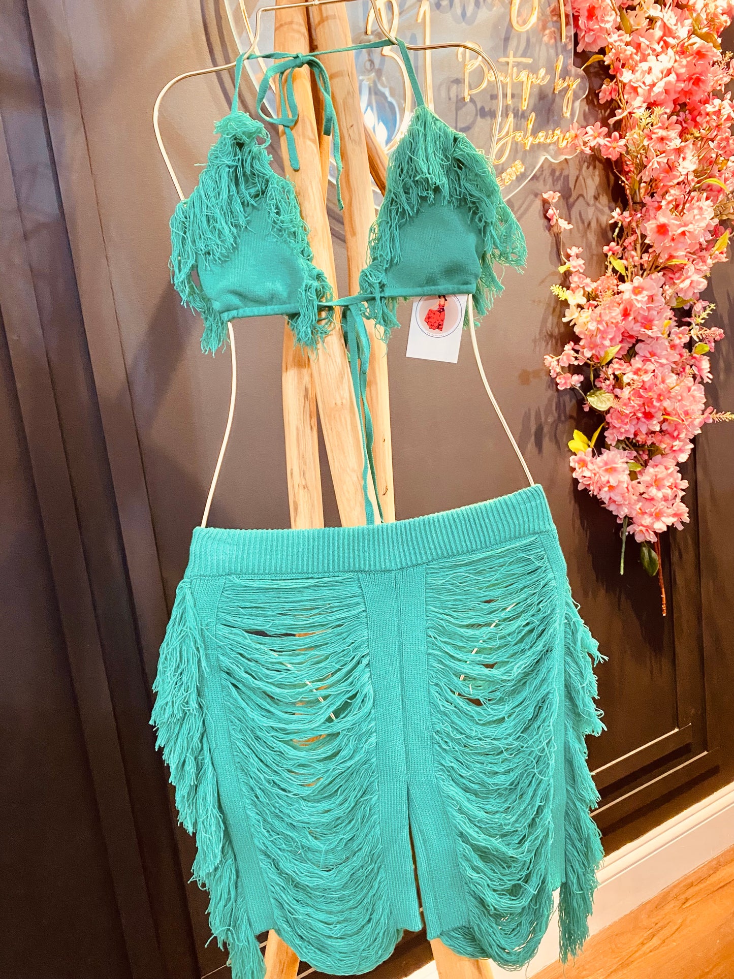 Fringed cover up
