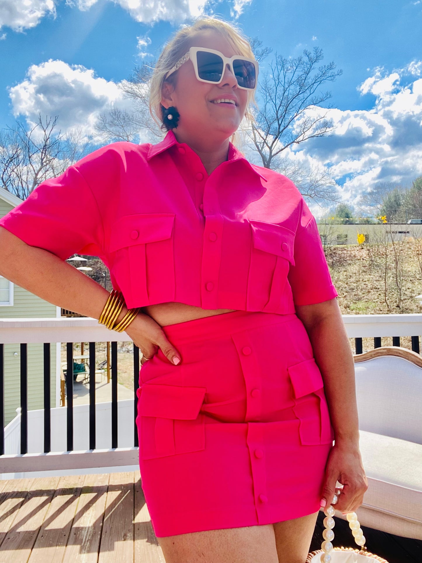 Barbie pink set