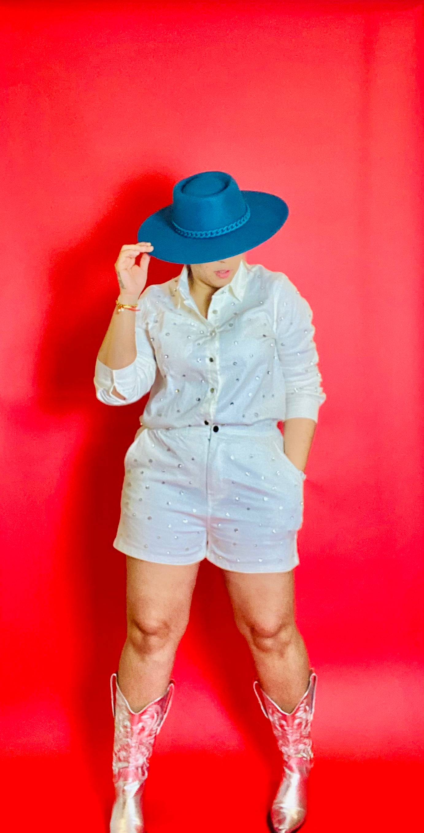 Lulú denim set