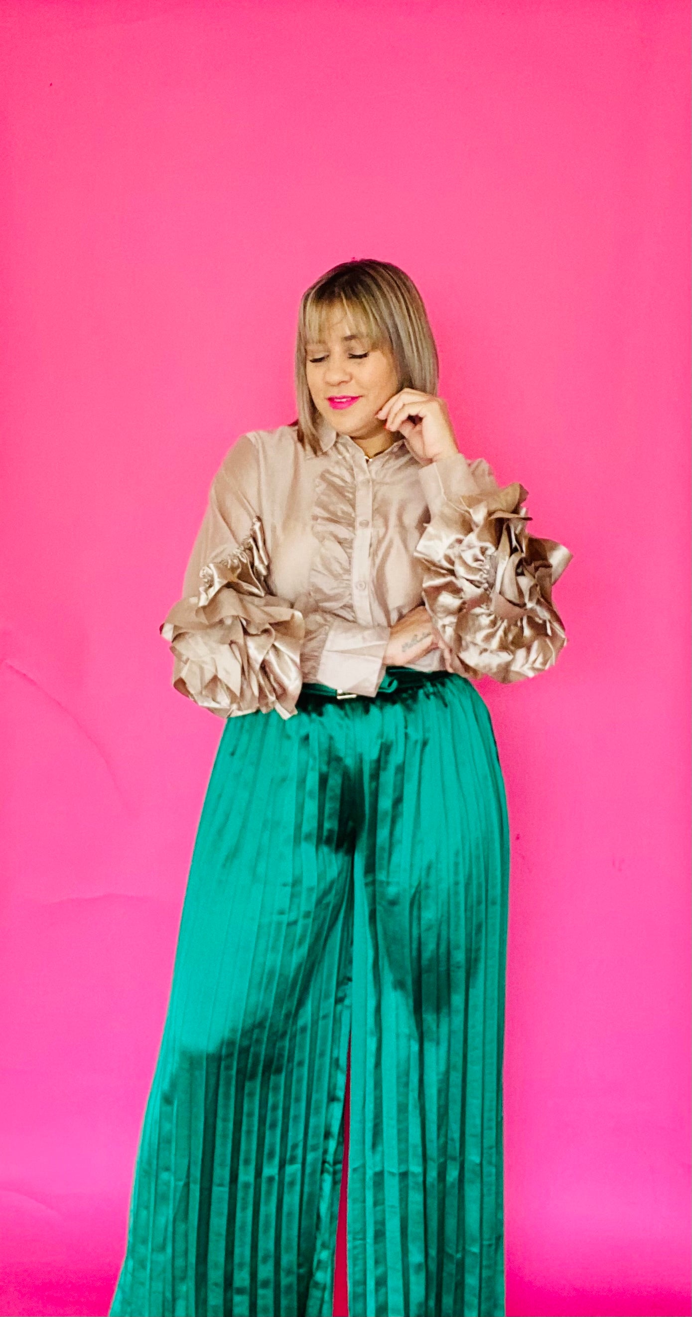 Ruffle Valentina blouse