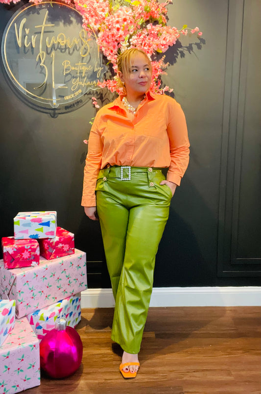 Camila leather pants