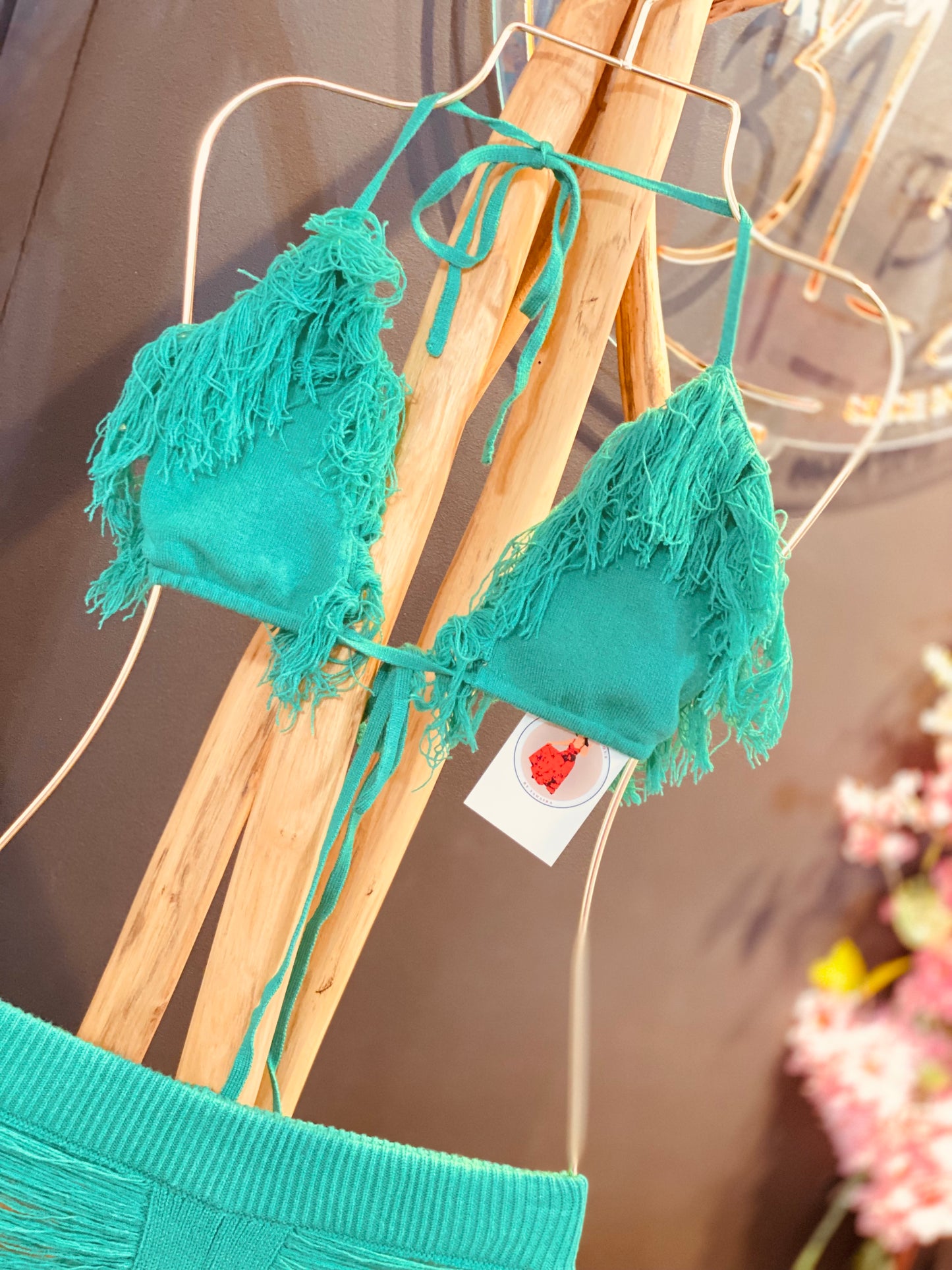Fringed cover up