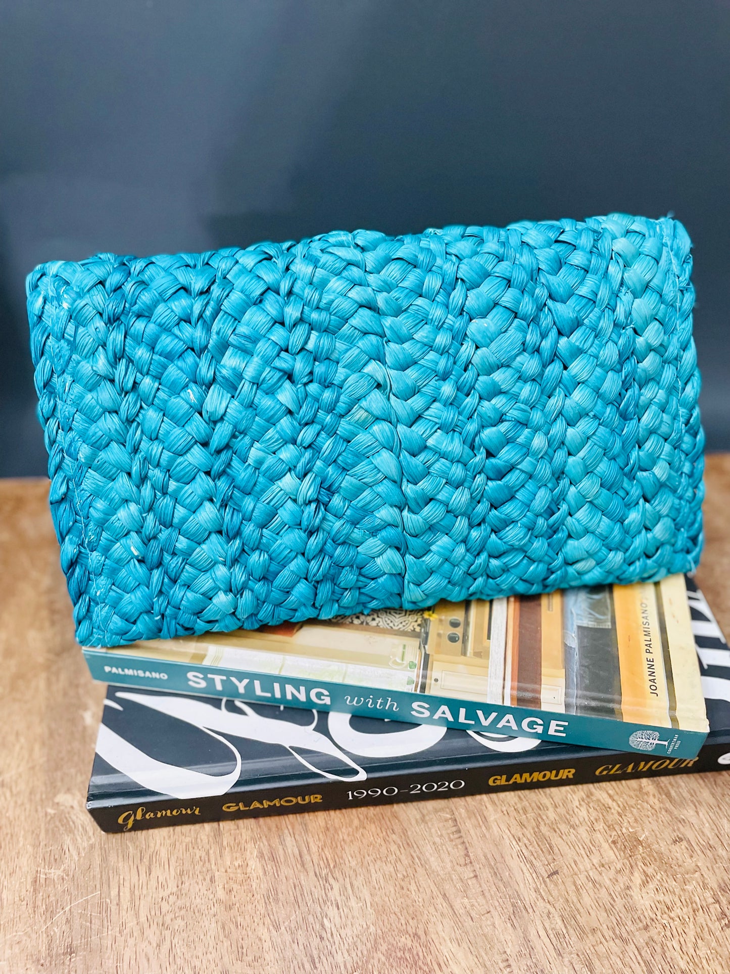 Mariana’s straw bag