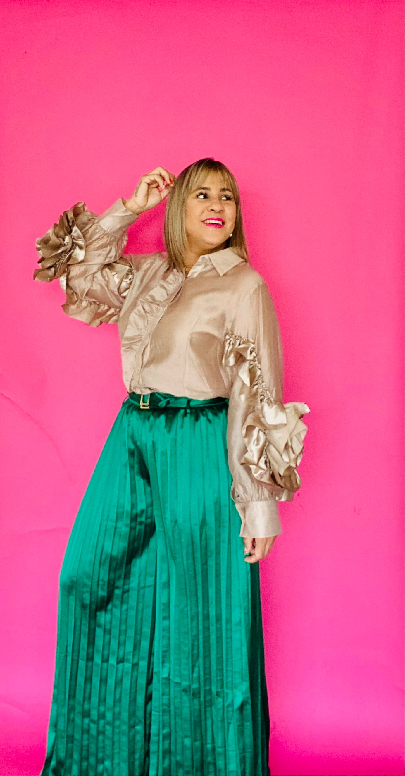 Ruffle Valentina blouse