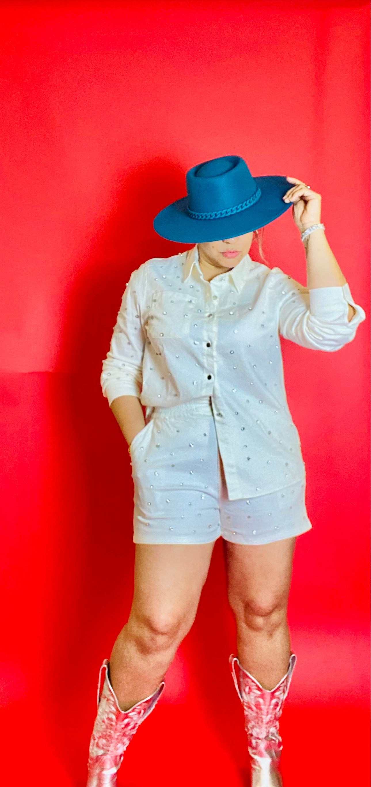 Lulú denim set