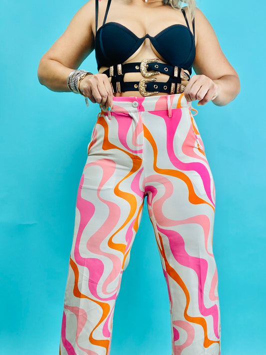 Italy high waist pant