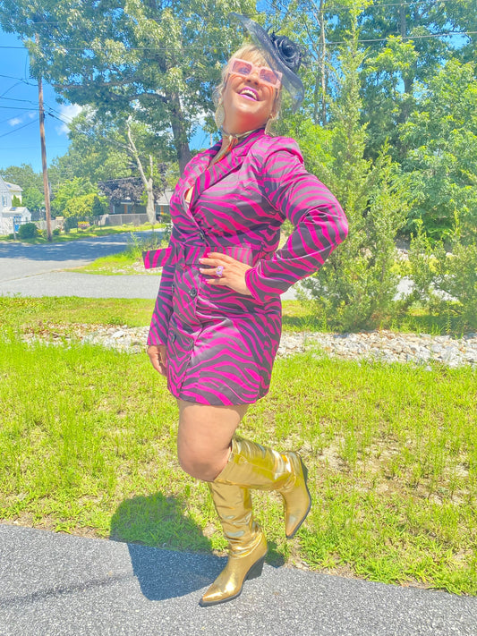 One and more blazer dress