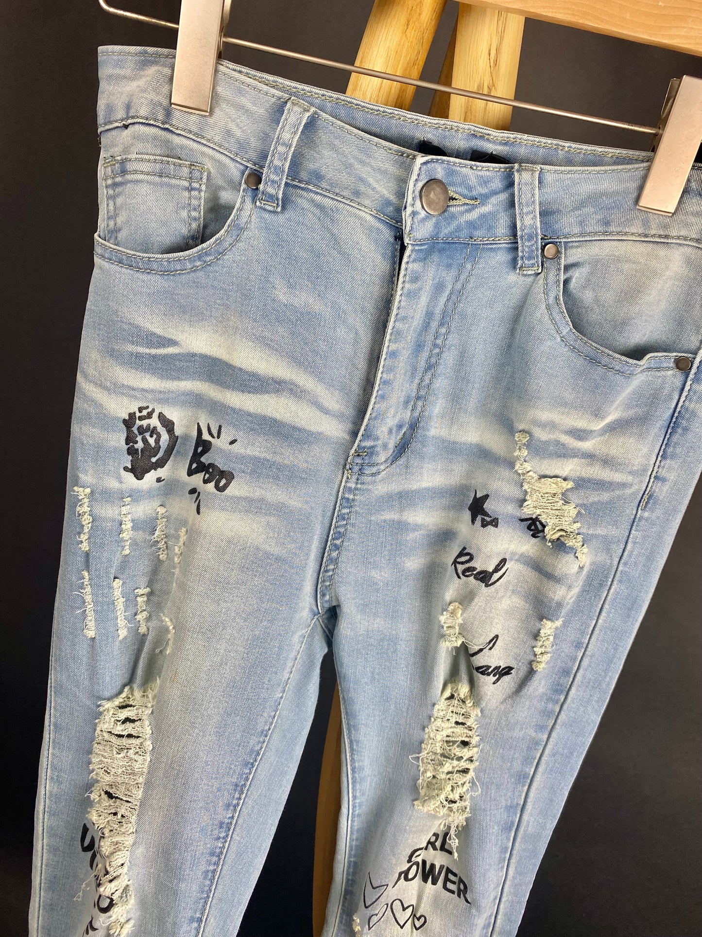 Urbano bell bottom denim pant