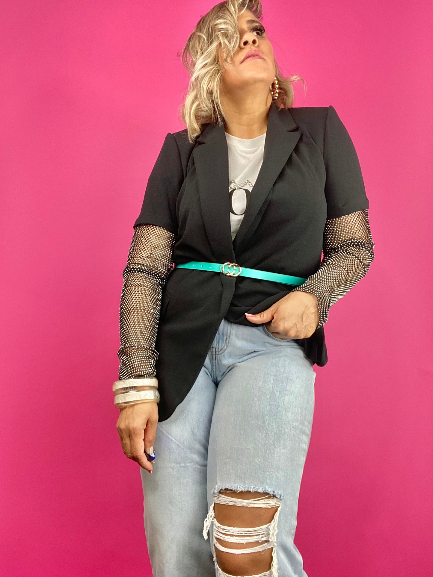 Night Blazer Dress