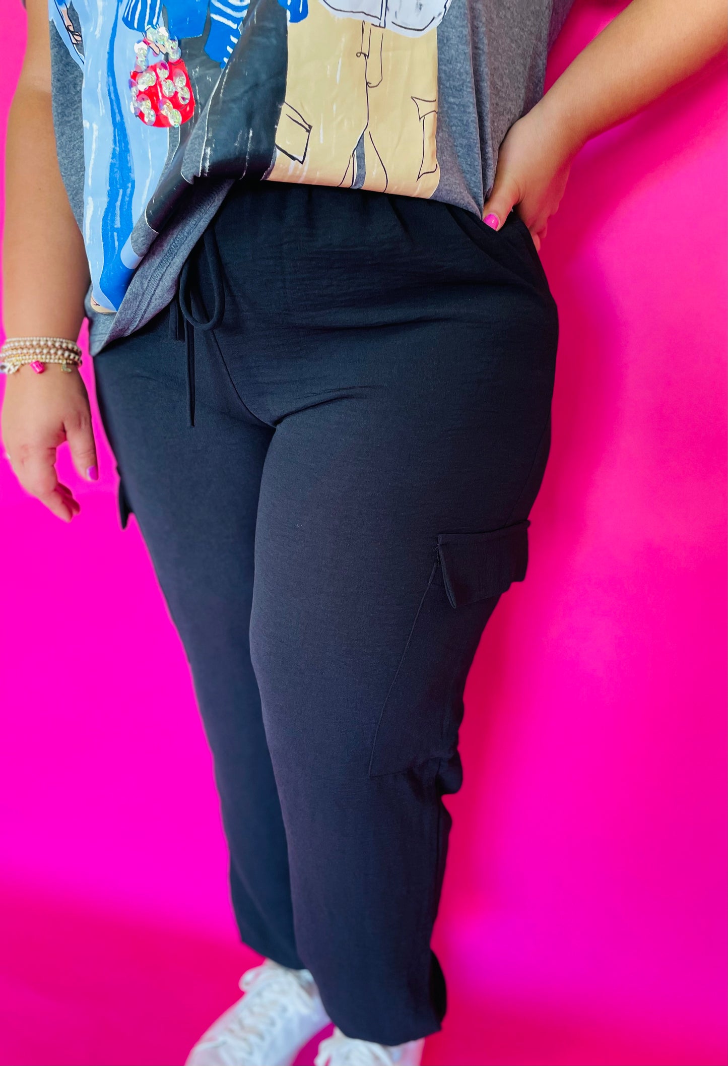 Street vibes cargo joggers