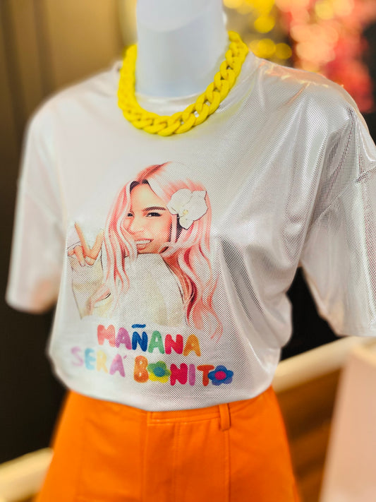 Karol G metalic t-shirt