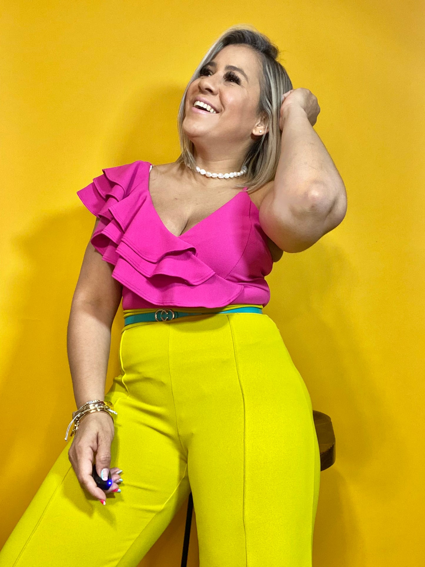 Lime Valentine Pant