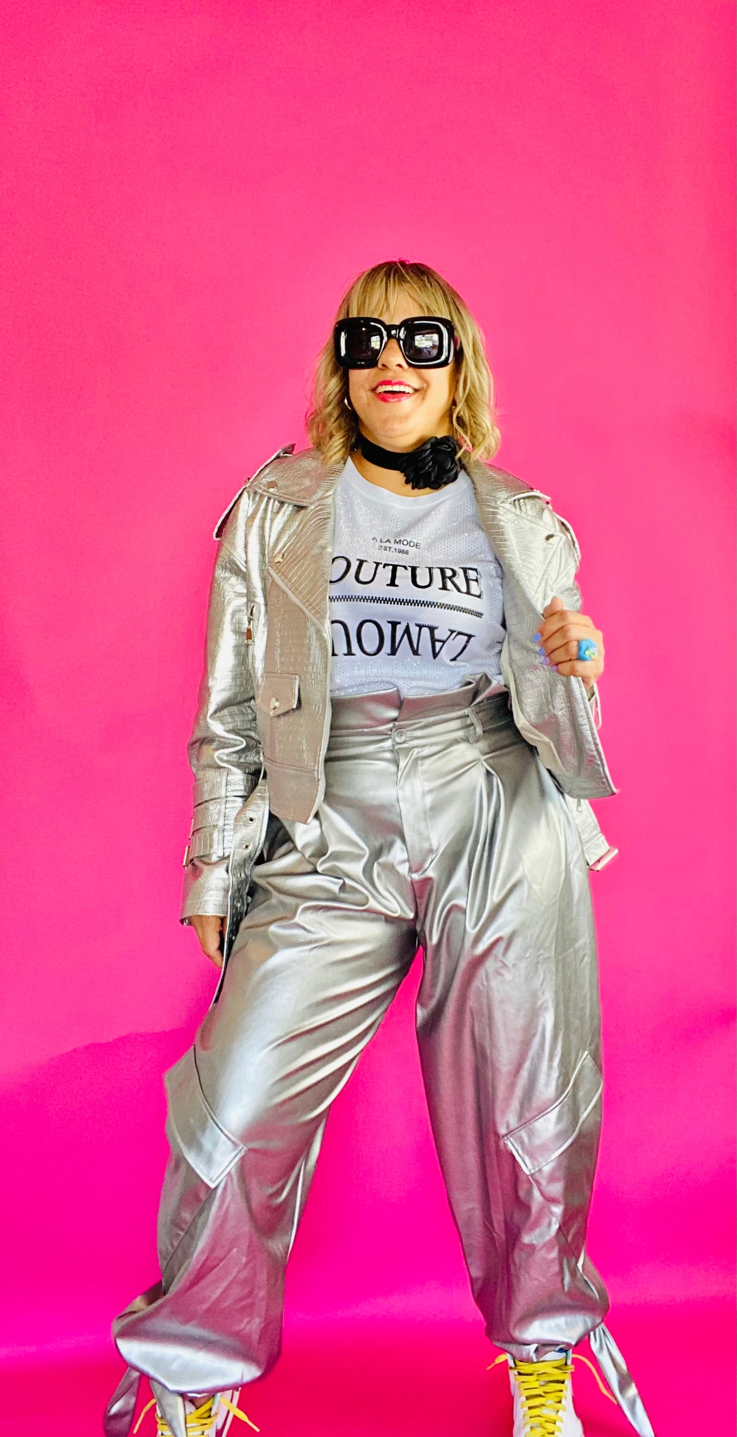 Aladdin metallic pants