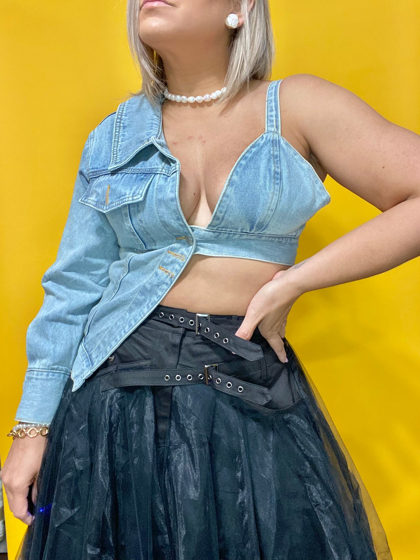 Two Twinsty Denim Jacket