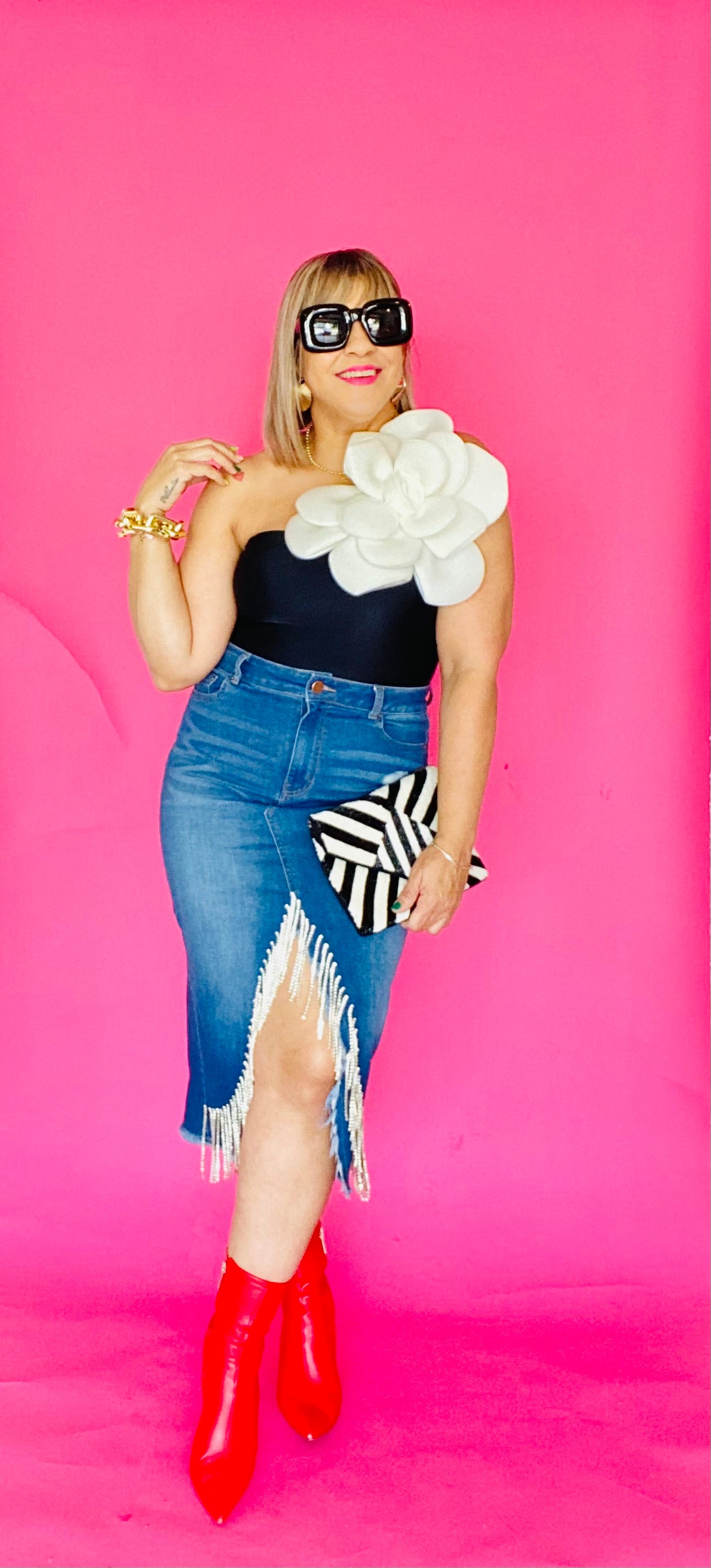 Susurre flower bodysuit