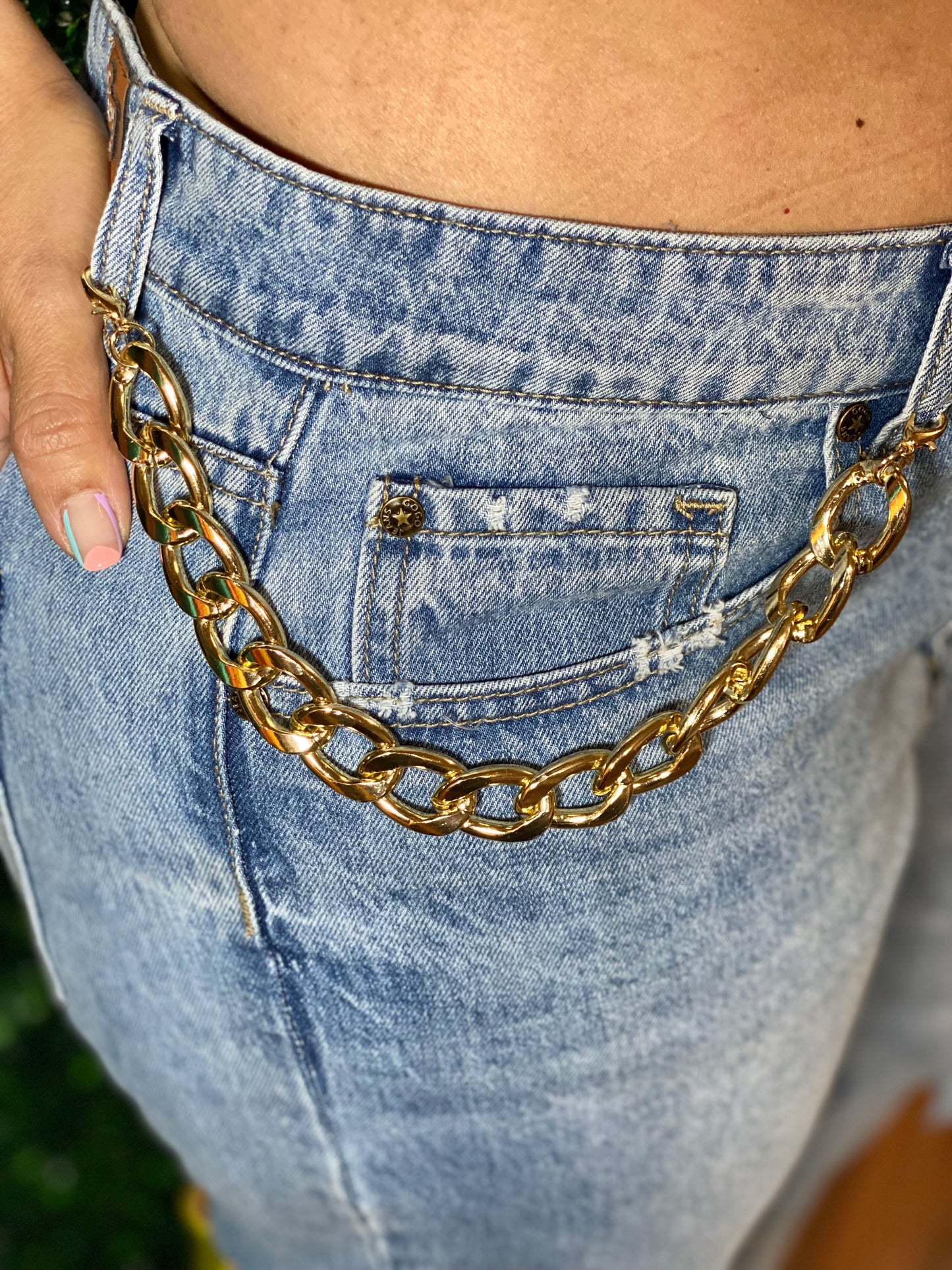 Chain Crop Top