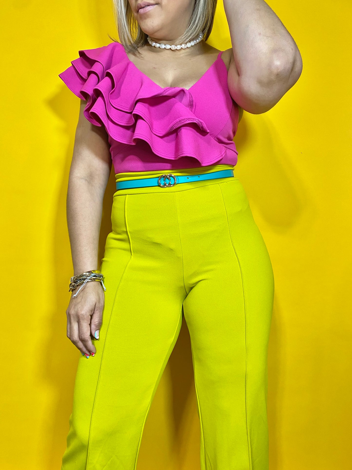 Lime Valentine Pant