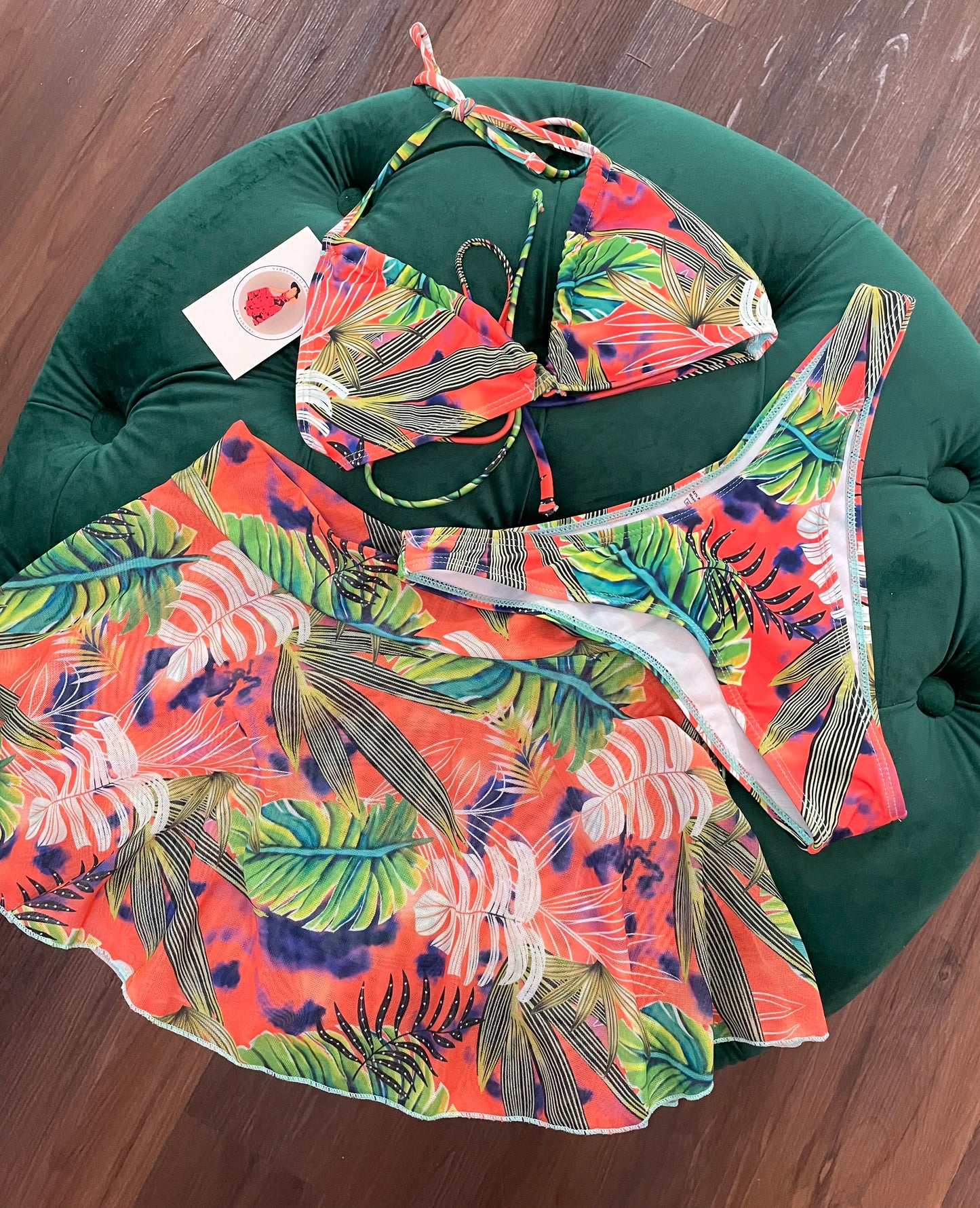 Leaf 3 Pieces bikini
