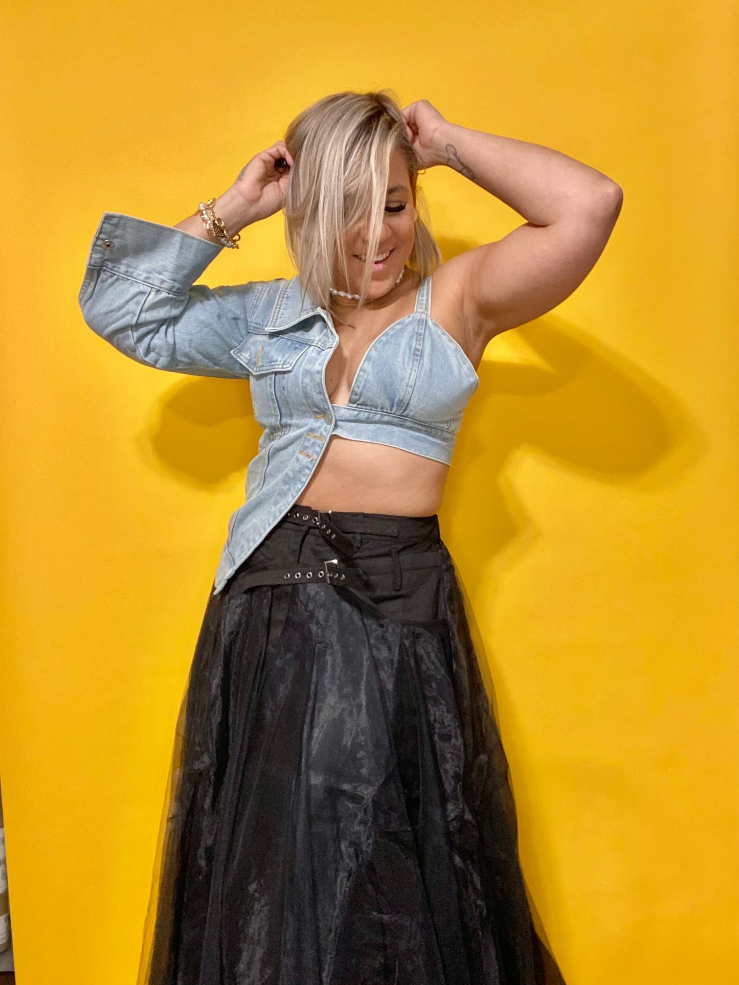 Two Twinsty Denim Jacket