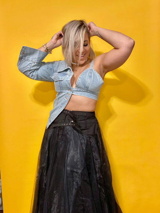 Two Twinsty Denim Jacket