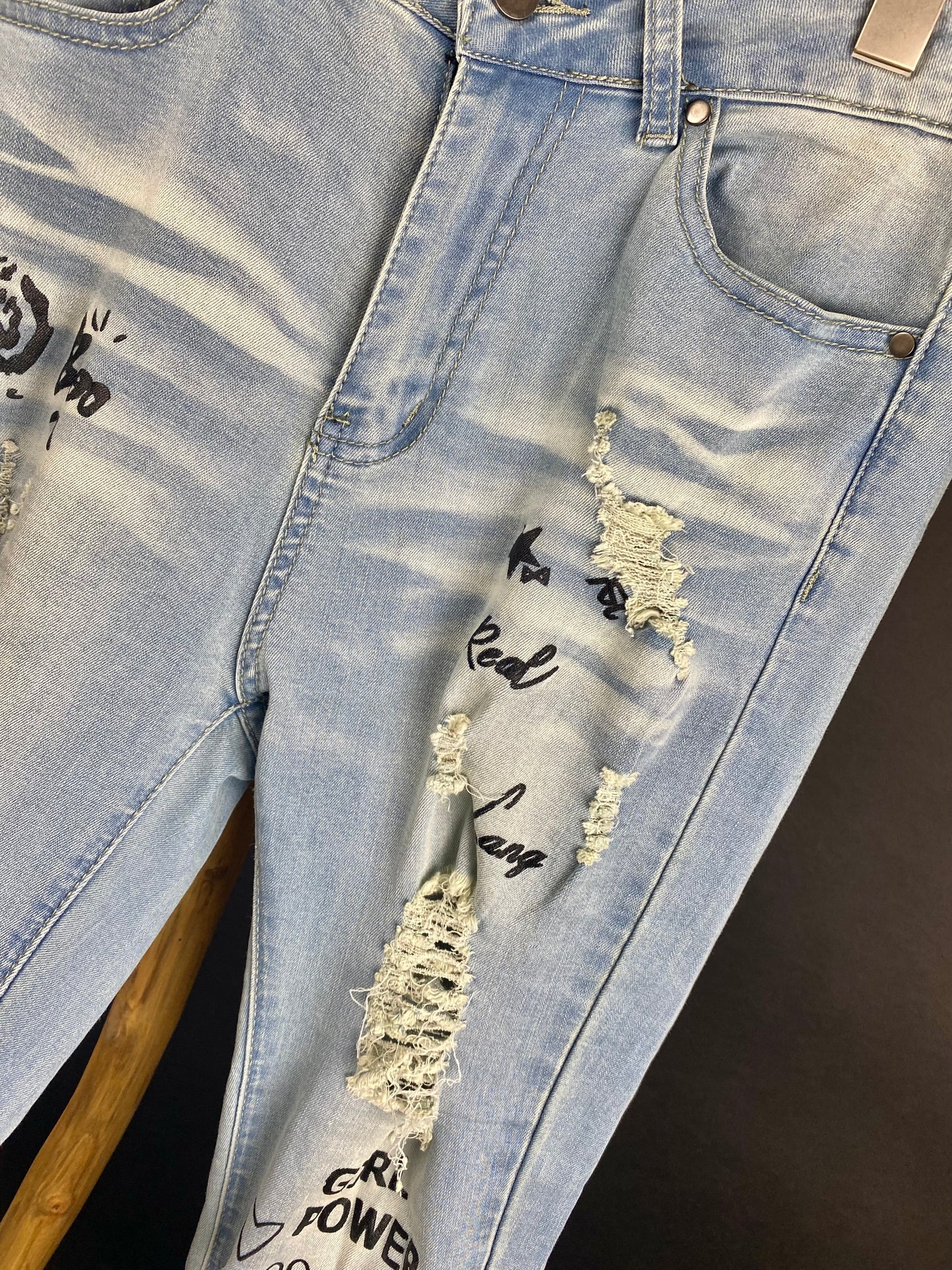 Urbano bell bottom denim pant