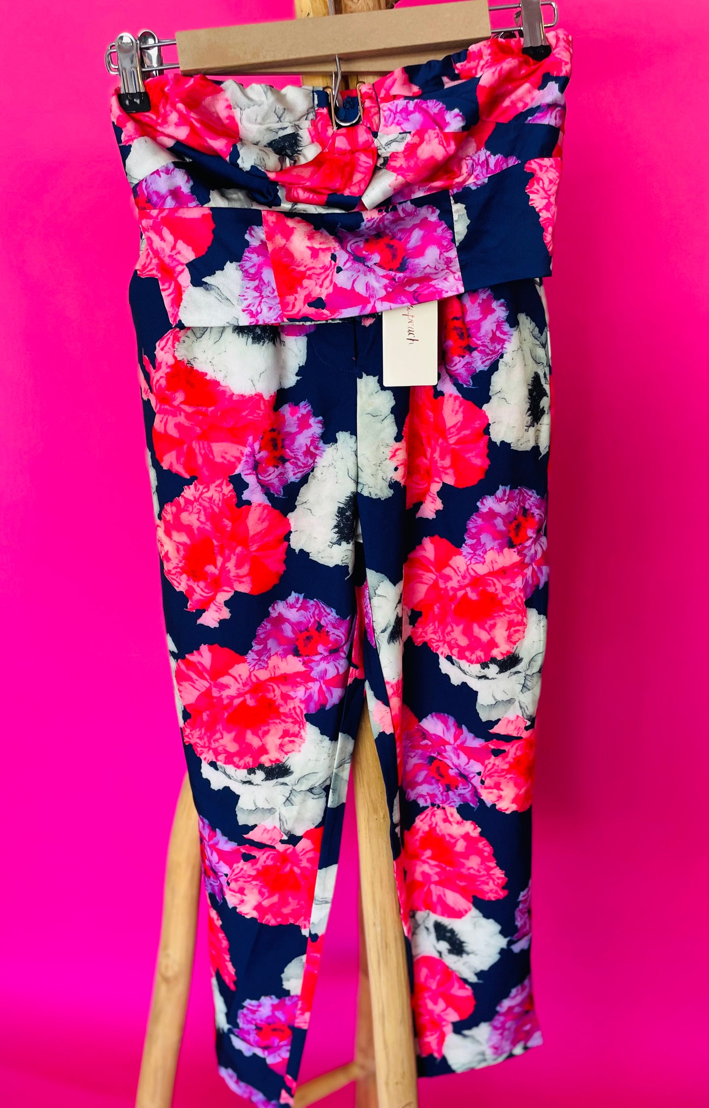 Floral pants set